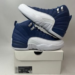 Nike Shoes Air Jordan 12 Retro SE GS “Indigo/Legend Blue” 2024
